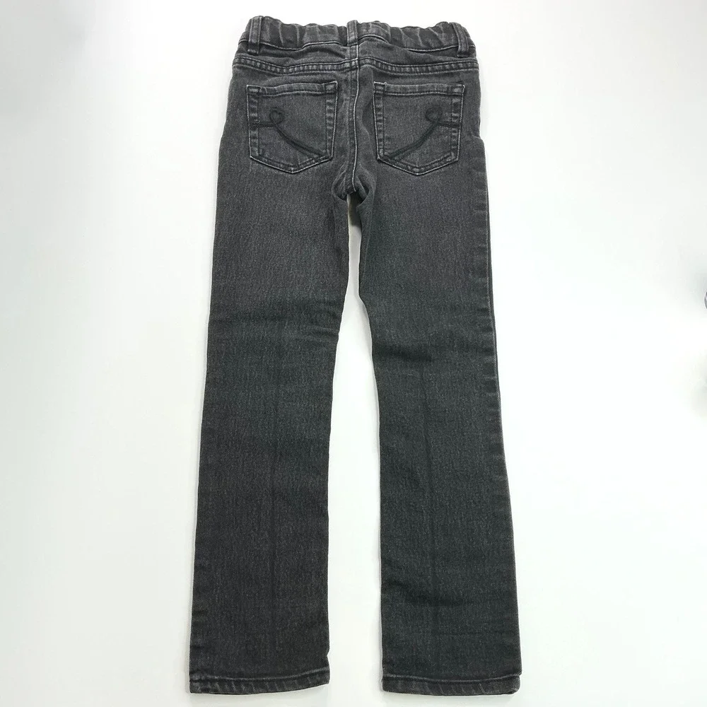 The Children's Place Black Skinny Jeans Kids Size 6x/7 Stretch Adjustable Waist